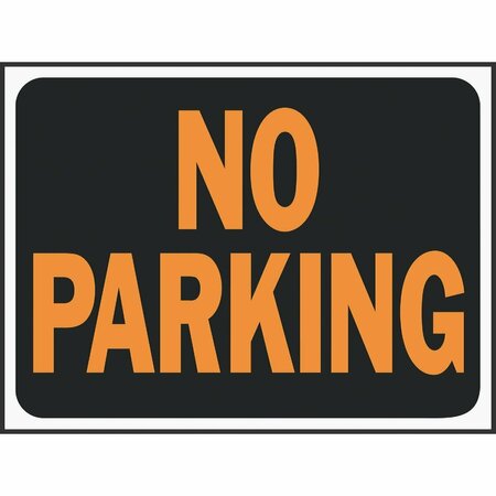 HY-KO 9x12 Plastic Sign, No Parking 3012